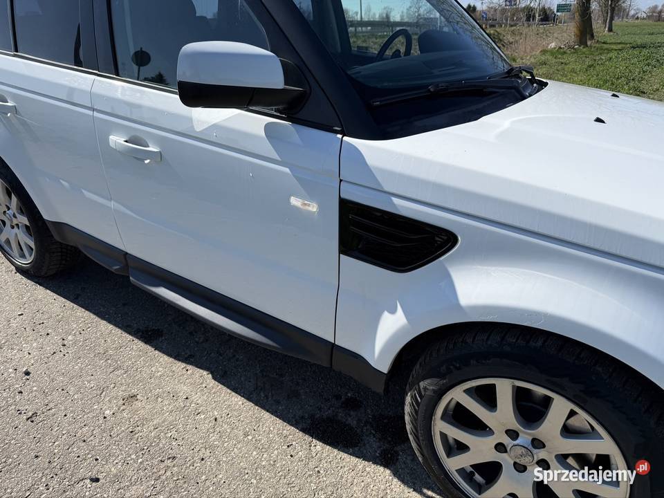 Range rover 30 sport salon polska 4x4 hak 3500 łopatki zmiany biegów Solnica