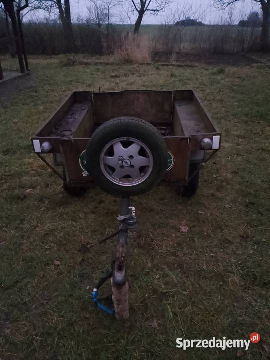 Przyczepka samochodowa Rok produkcji 1980 mazowieckie Sterdyń
