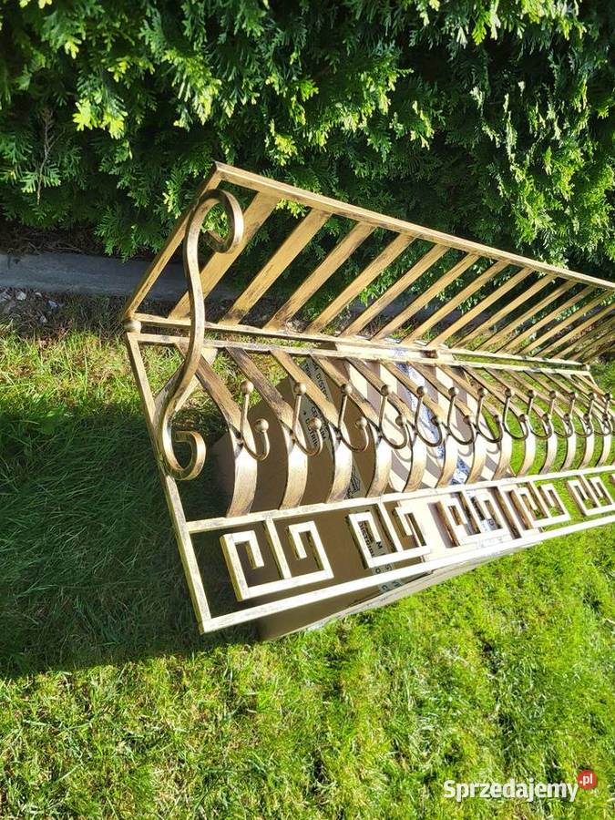 Wieszak do przedpokoju ogromny Wieszak z półka Wieszaki Pszczyna