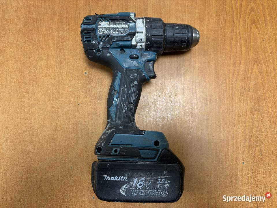 Wkrętarka Makita DDF484 18V BL Zestaw 2 warmińsko-mazurskie sprzedam