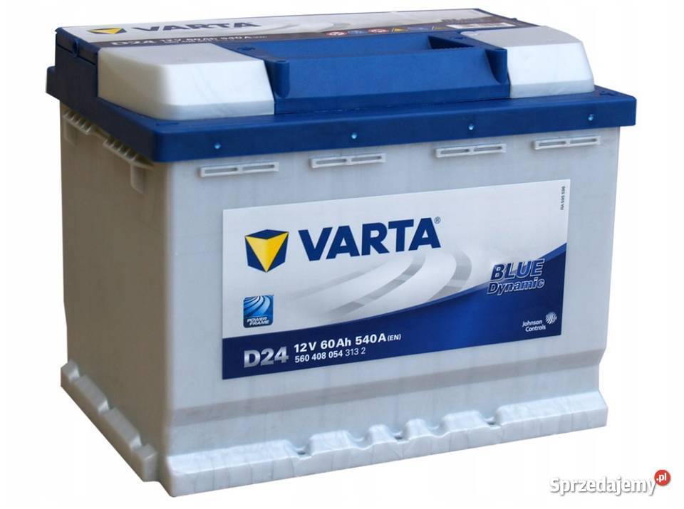 Akumulator VARTA BLUE DYNAMIC D24 60Ah540A Toruń