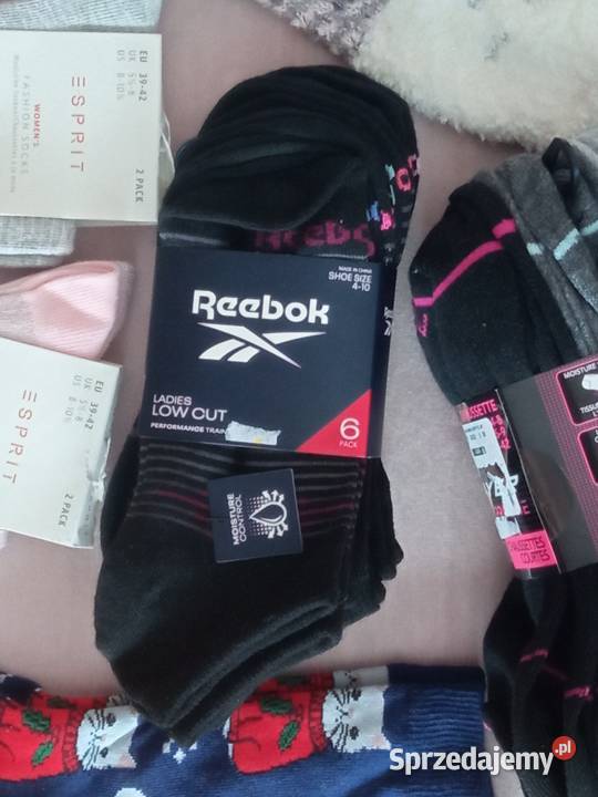 REEBOK damskie stopki skarpetki 6 par ORYGINAŁ Kraków sprzedam