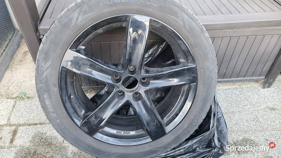 Alufelgi RIAL z oponami letnimi Nokian 22550R18 Samochodowe Kamionki