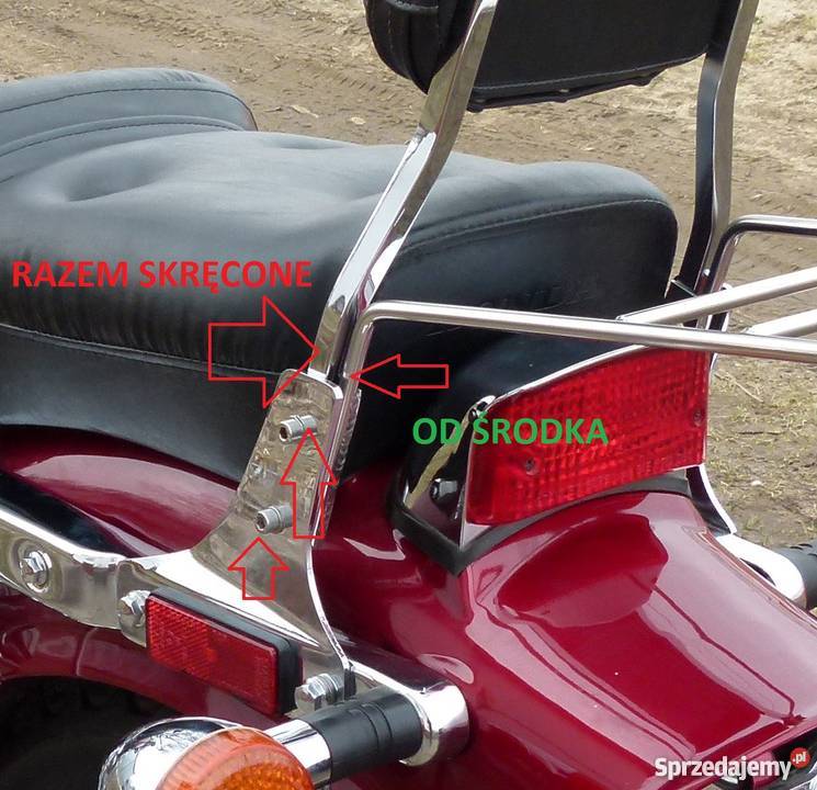 Honda VT 800 700 Shadow 750 bagażnik stelaże Radomyśl Wielki