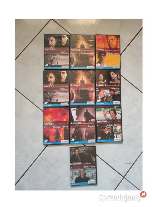 fabryka sensacji kolekcja dziennika płyty dvd cd Kielce sprzedam