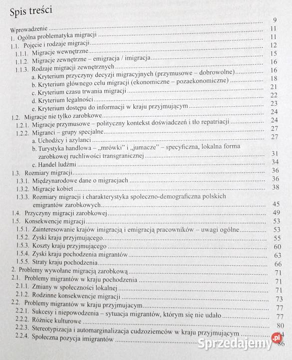Migracje Wybrane zagadnienia Zofia