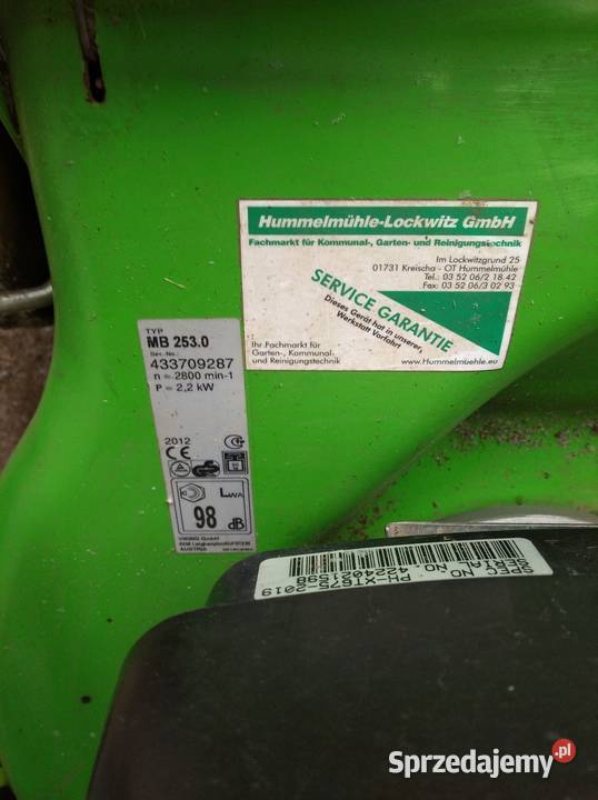 Sprzedam kosiarke VIKINGBEZ NAPEDU Solec sprzedam