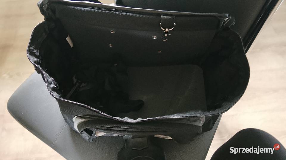 Torba sakwa na rower Półwiosek Lubstowski