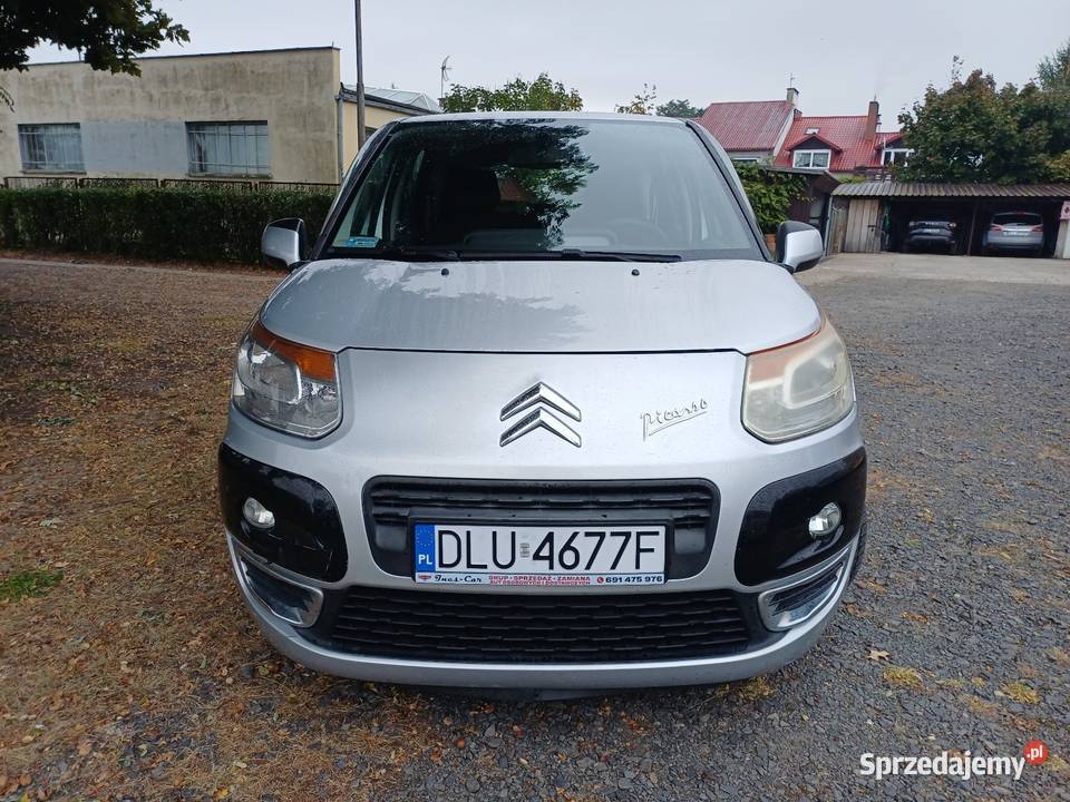 Citroen C3 Picasso 14i 95 LPG 2009r klimatyzacja VAT marża Motoryzacja dolnośląskie Lubin