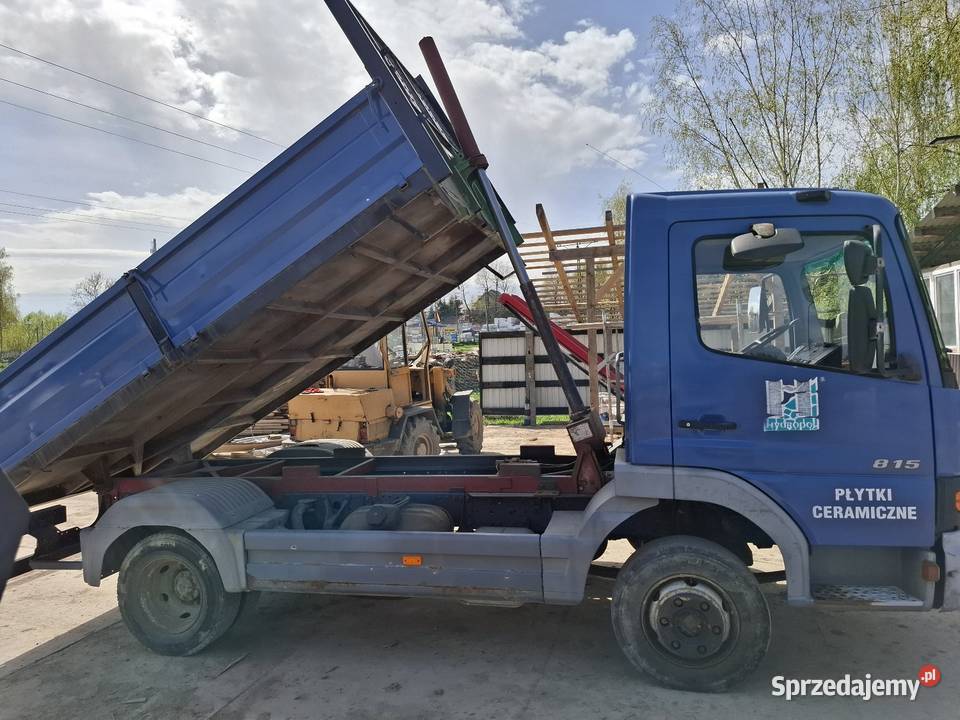 Mercedes atego 815 wywrotka Dynów