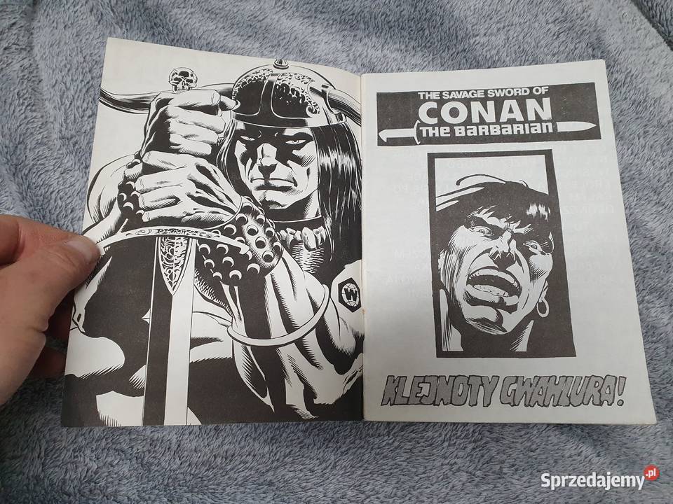 Conan Saga komiks As Editor wydanie 1 1989 Gdynia