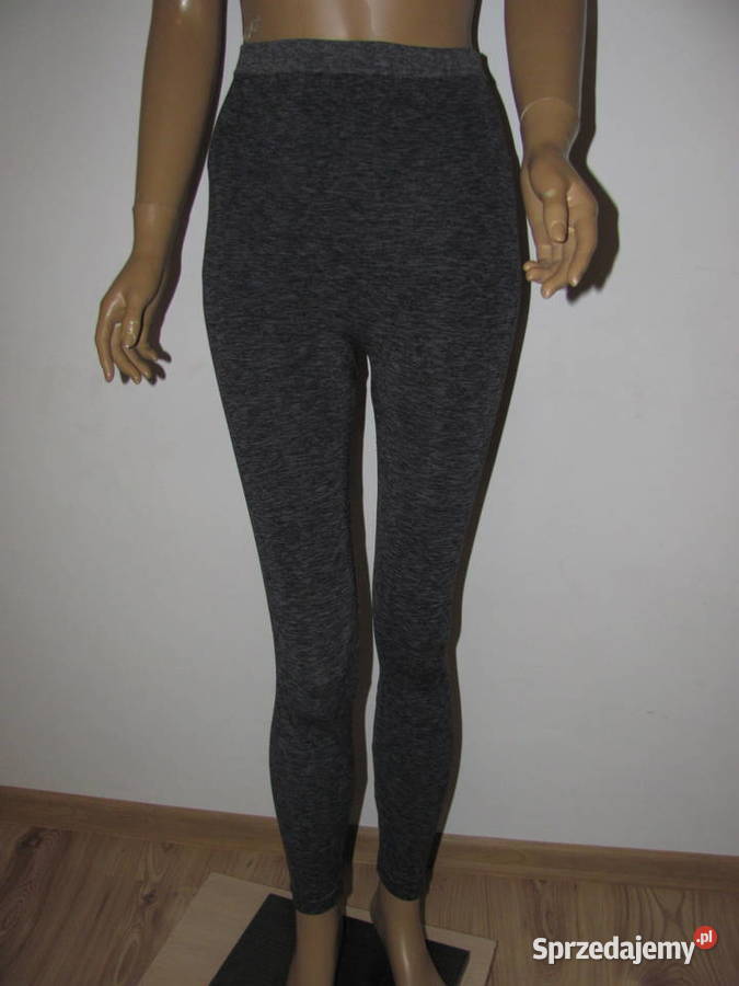 legginsy szare ocieplacze wyszczuplające NEXT dziewczynka