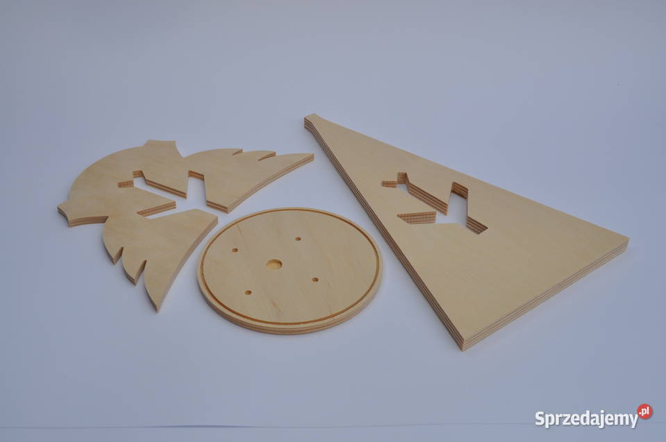 Sklejka 3 mm A4 dowolne rozmiary kształty CNC