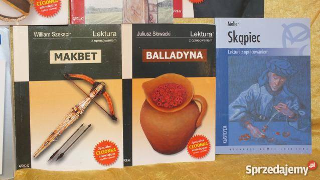 Zestaw lektur liceum z audiobookiem i nie Inowrocław