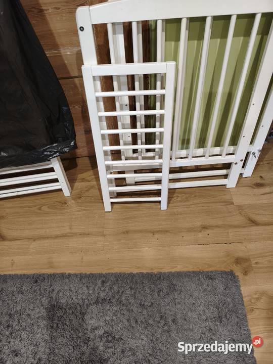 Łóżeczko dziecięce białe Bytom