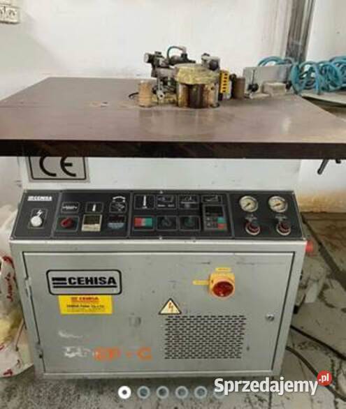 Syndyk sprzeda okleiniarkę krzywoliniową Cehisa Gdańsk sprzedam