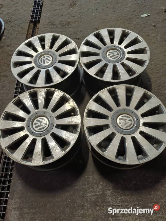 Komplet felg aluminiowych 16 VW 5X100 Słomniki