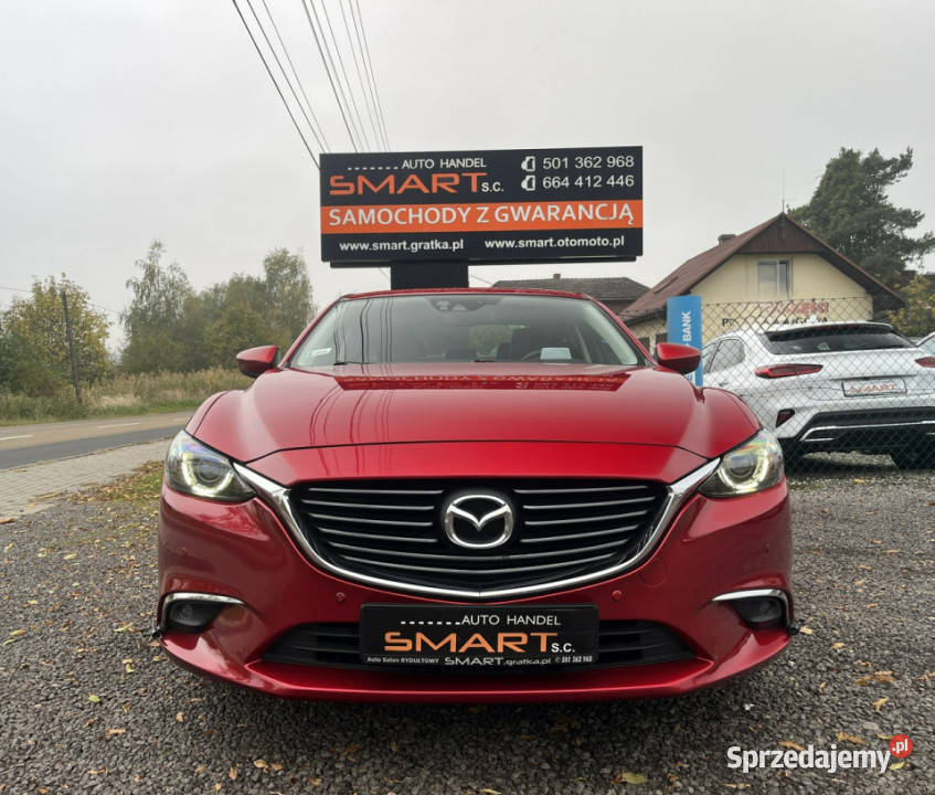 Mazda 6 Salon Navi Kamera BOSE Skóry Jedyna 102 światła do jazdy dziennej 6 Rydułtowy