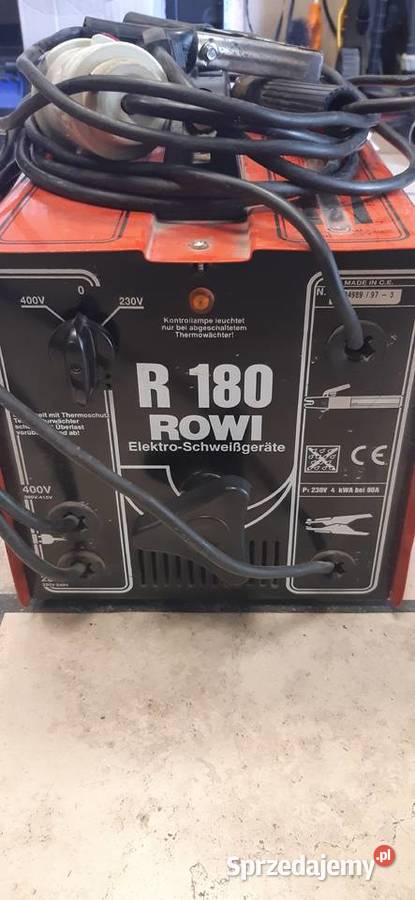 Spawarka ROWI R180 230V 400V Nowy Targ