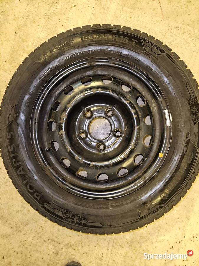 opony zimowe 19565 R15 felgi stalowe 195 Środa Wielkopolska