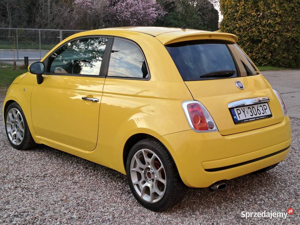 Fiat 500 Ciekawy kolorek wielkopolskie Poznań sprzedam