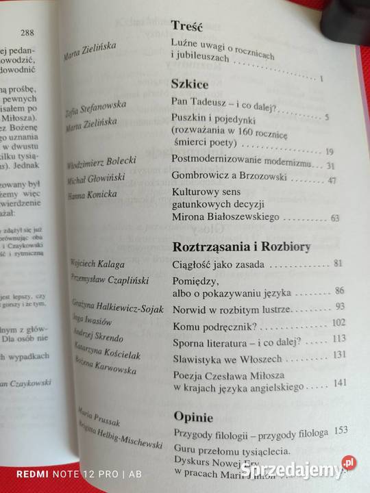 Teksty Drugie 12 4344 1997 Kuferek Harpagona IBL Czasopisma Katowice