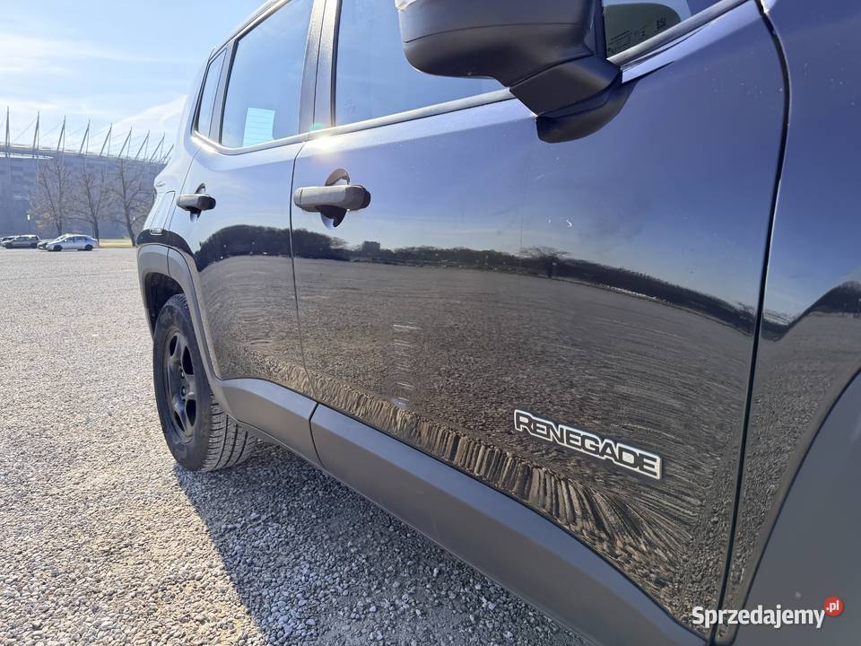 Jeep Renegade Sport 110 2017 108000 I właściciel Warszawa