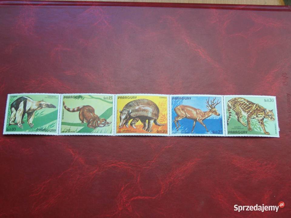 Paragwaj 1972 MNH Fauna Zwierzęta