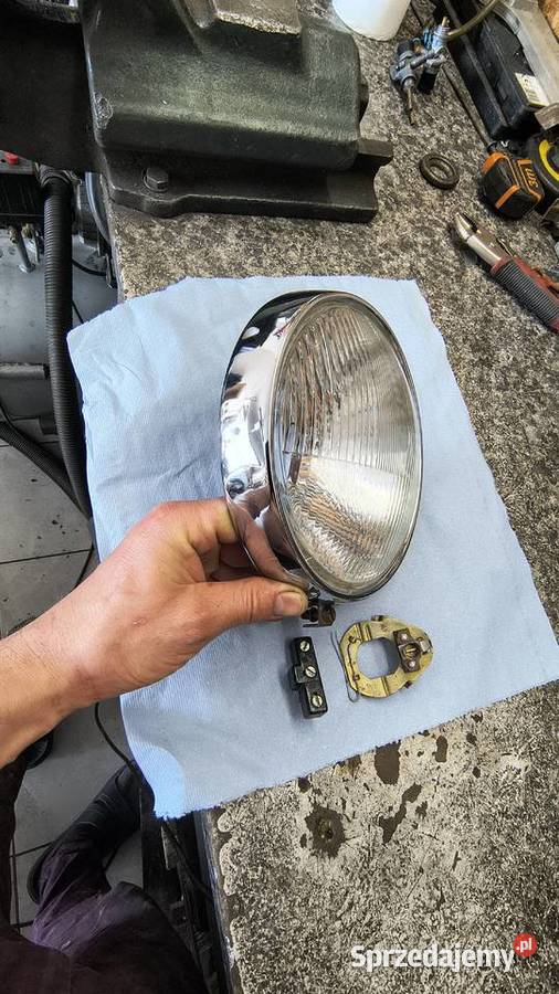 Reflektor szkło ramka oprawka MZ ETZ TS 150 250