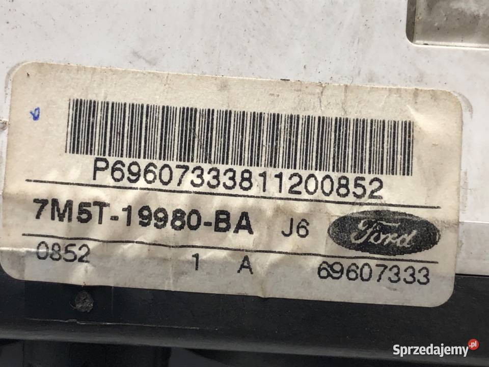 PANEL STEROWANIA NAWIEWU FORD FOCUS II