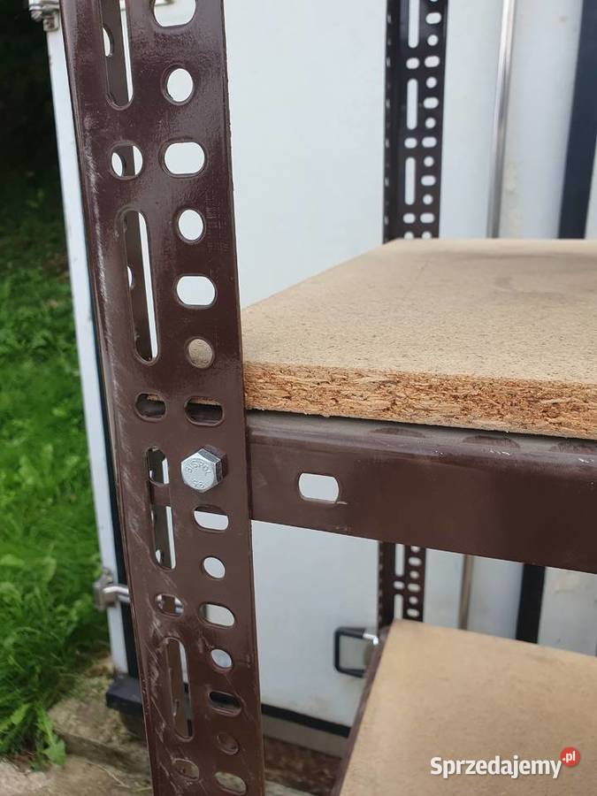 Mocne stalowe regały 200x92x52 4 półki