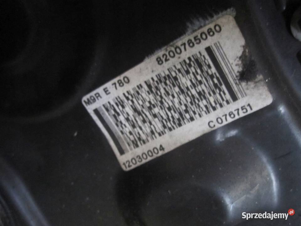 TRAFIC VIVARO PRIMASTAR 20 DCI M9R780 114 07r Kielce