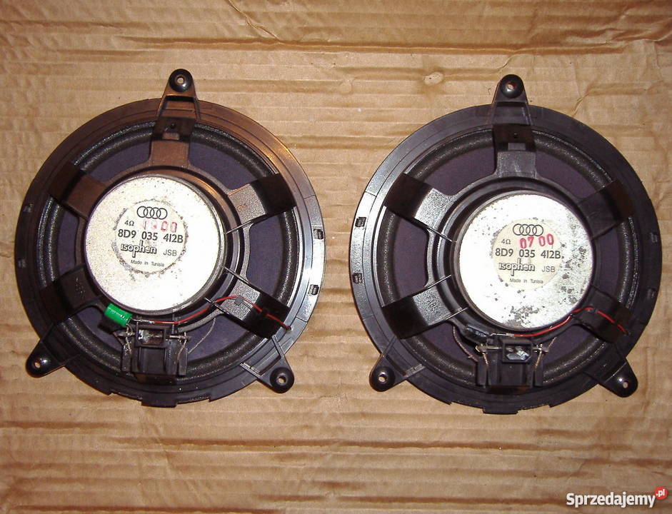 AUDI A3 A4 GŁOŚNIKI 8D9035412B elementy zabudowy