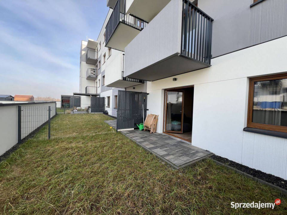 Mieszkanie z ogródkiem na sprzedaż Rok budowy 2024 Miękinia sprzedam