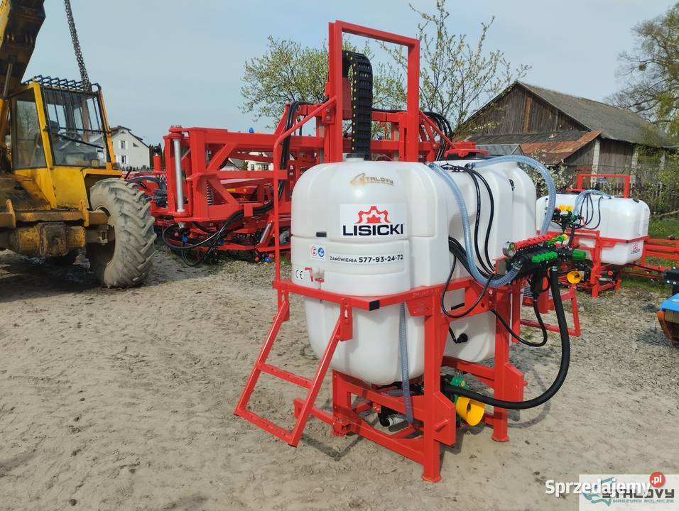Opryskiwacz polowy zawieszany 600L podnoszenie Barchaczów