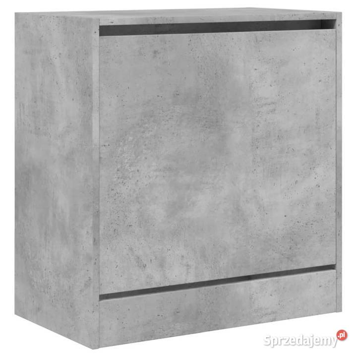 Szafka na buty szarość betonu 60x34x635 WM839941 mazowieckie