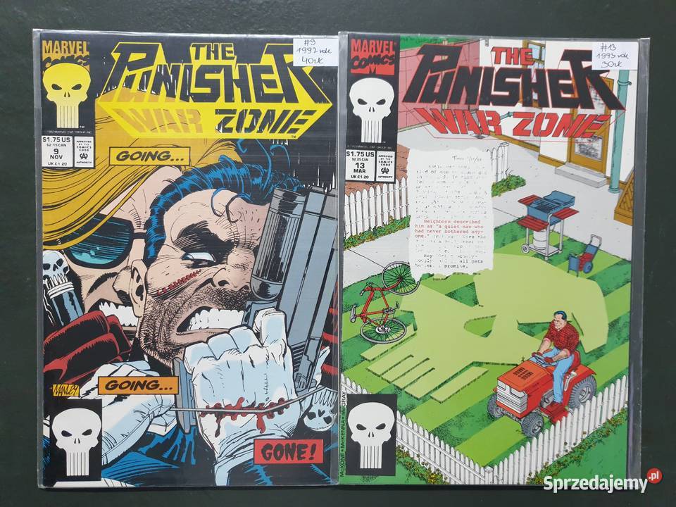 The Punisher War Zone zestaw 10 oryginalnych pomorskie