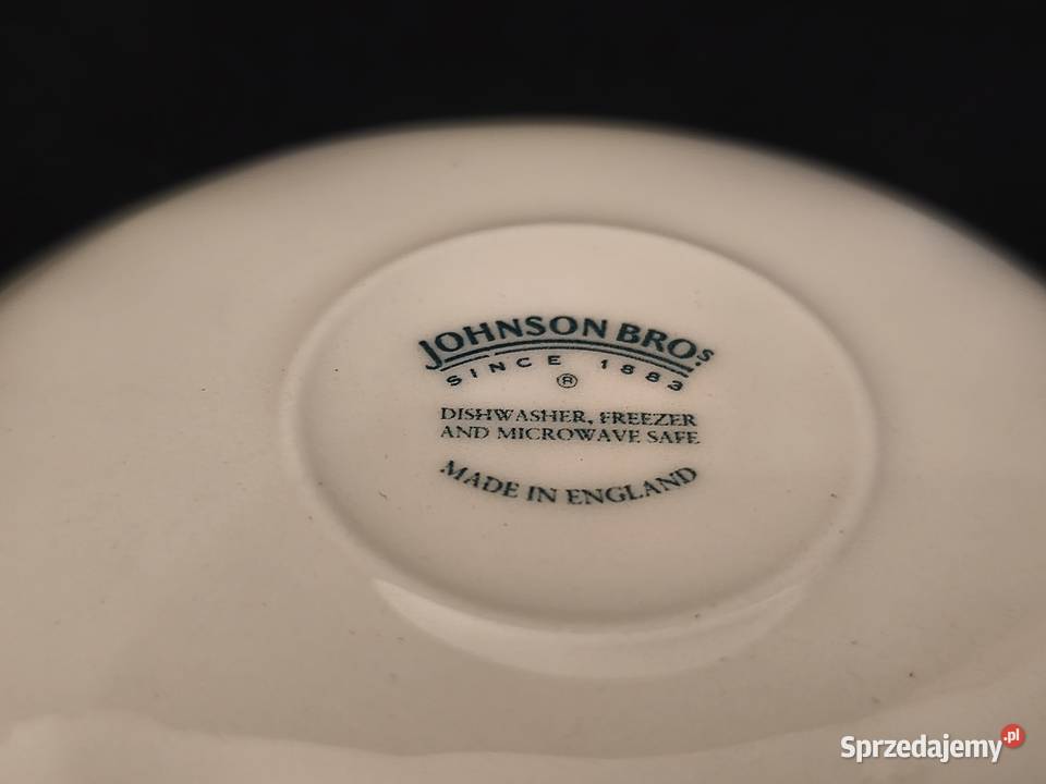 Talerz podstawka Johnson Bros Antyki, Sztuka, Kolekcje lubelskie Chełm