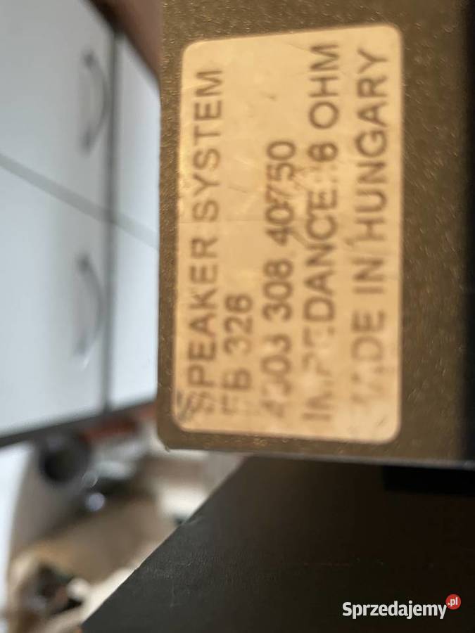 Philips kolumny głośnikowe 2 Pruszcz Gdański