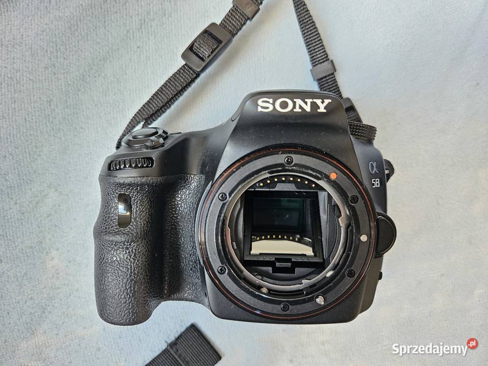 Sony A58 1855 75300 dodatki lubuskie Zielona Góra