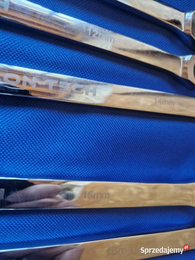 KLUCZE OCZKOWE Z GRZECHOTKĄ KOMPLET 819mm ZESTAW Klucze udarowe wielkopolskie Głogowa