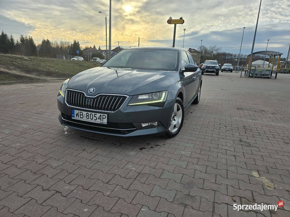 SKODA SUPERB Ambition 20TDI 190 2017r podlaskie Białystok sprzedam