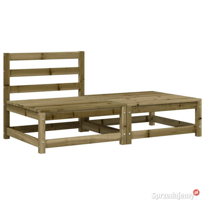 Ogrodowa sofa bez podłokietników z poduszkami i mazowieckie Warszawa sprzedam