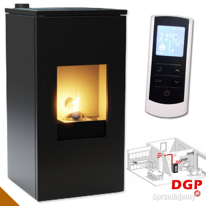 Piecyk kominek na pellet ARTEL FUTURA 90 kW DGP Piece wolnostojące Mińsk Mazowiecki sprzedam