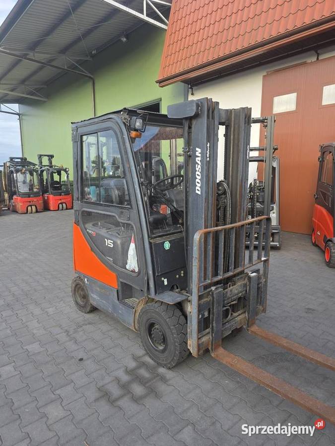 Wózek widłowy Doosan G15S5 Huta Błędowska