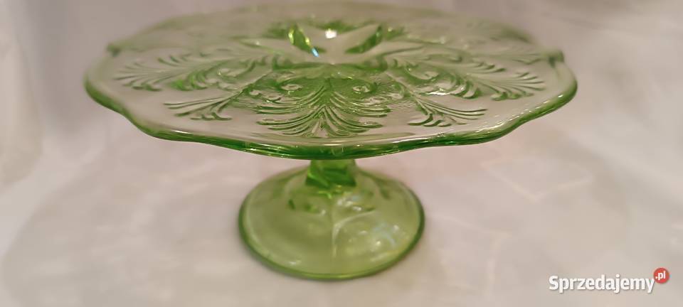 Patera zielona Ząbkowice PRL Kraków