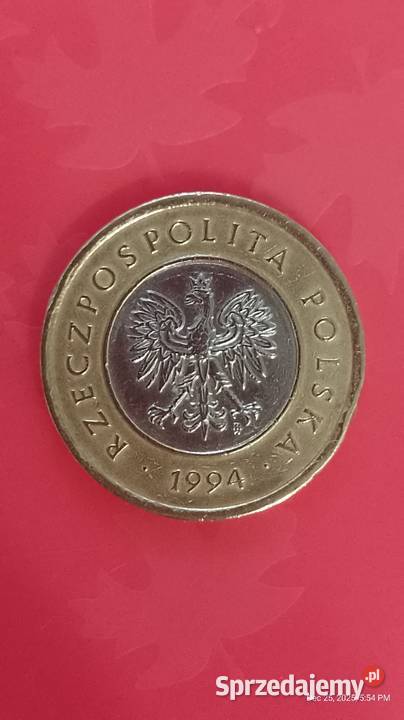 Moneta 2 z 1994 r SALE piękna Jastrzębie-Zdrój