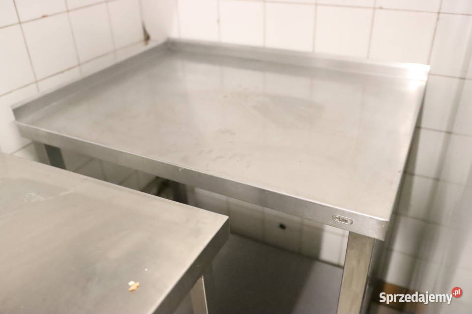 Stół roboczy ECO 80 x 60 z półką dolną i rantem Pszczyna