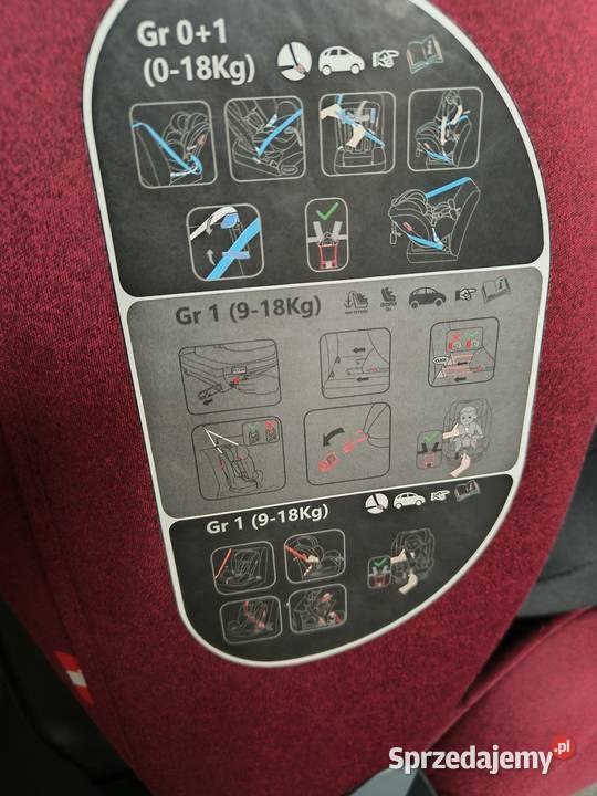 Fotelik samochodowy coletto Warszawa