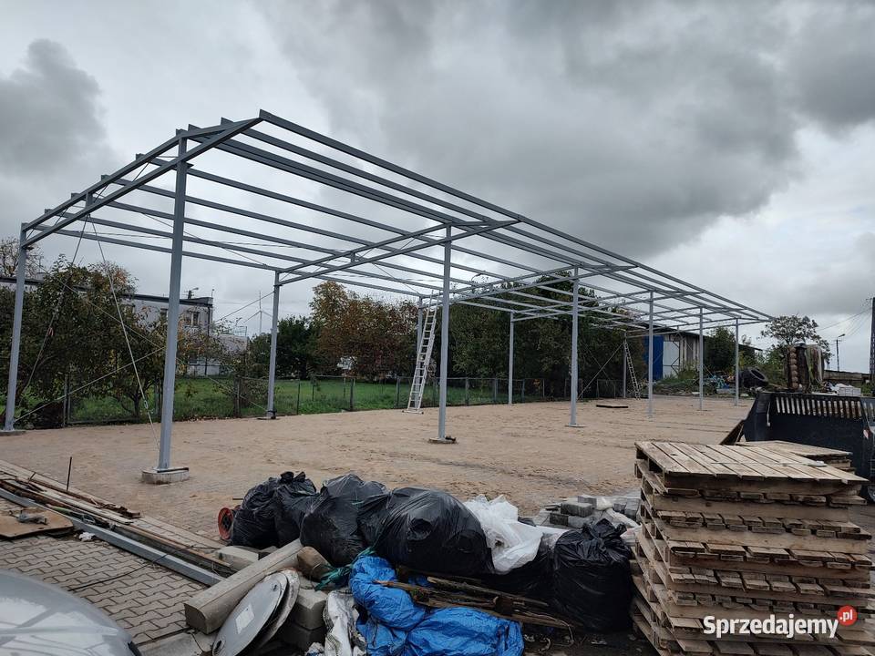 Wiata konstrukcja stalowa bez pozwolenia 6x12 Pozostałe kujawsko-pomorskie Sępólno Krajeńskie